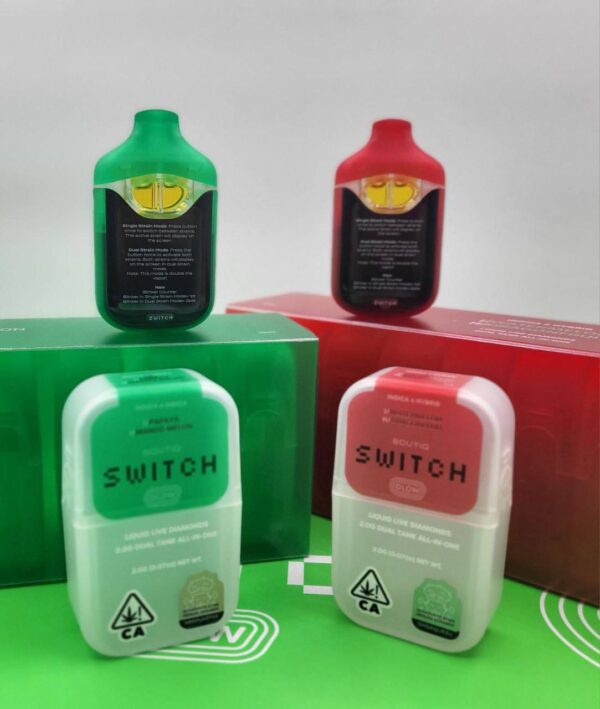 Boutiq Switch Glow Live Resin Disposable
