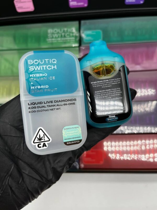 Boutiq Switch V4 Live Resin Disposable