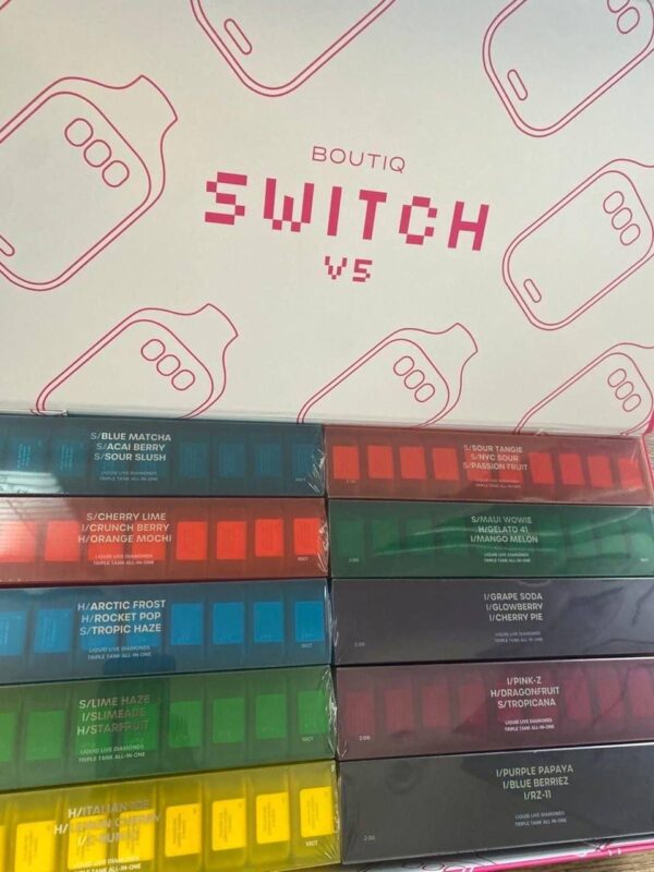 Boutiq Switch V5 Live Resin Disposable