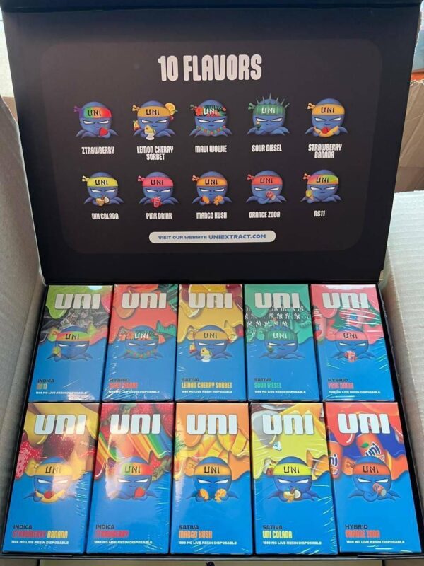 Uni 1000mg Live Resin Disposable
